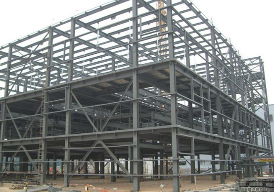 三层钢结构厂房